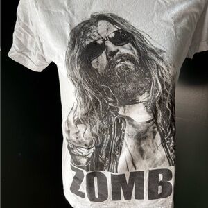 Rob Zombie No F*cks Given tour graphic tee